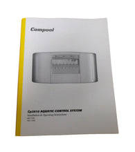 Load image into Gallery viewer, Compool CP3810 Aquatic Control System Original Owners Manual Installation Guide