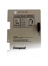 Load image into Gallery viewer, Pentair Compool LX-220 BEZEL Replacement Solar Control Panel LX220