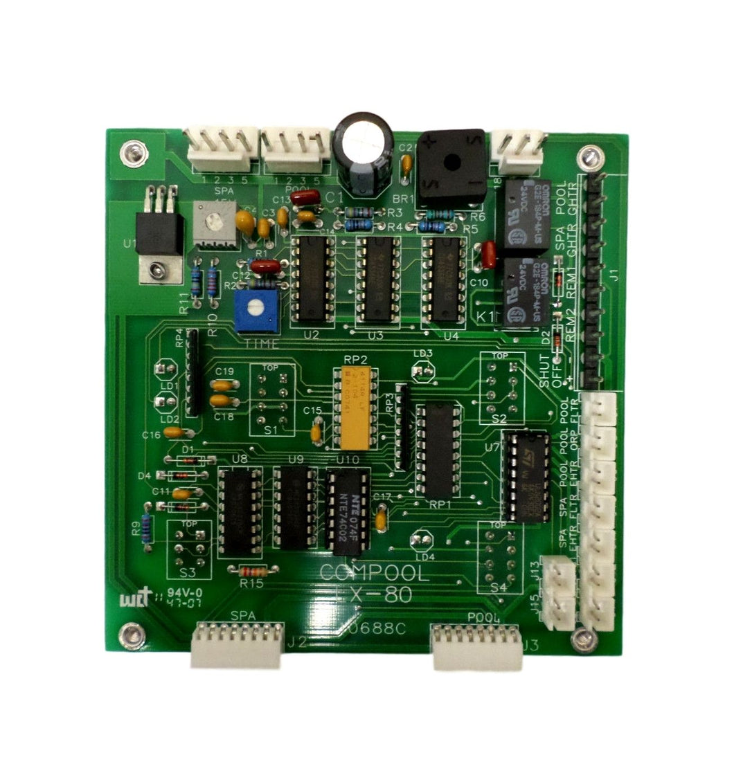 Compool PCLX80 LX80 Circuit Board 10688C 10688 for Spa Automation