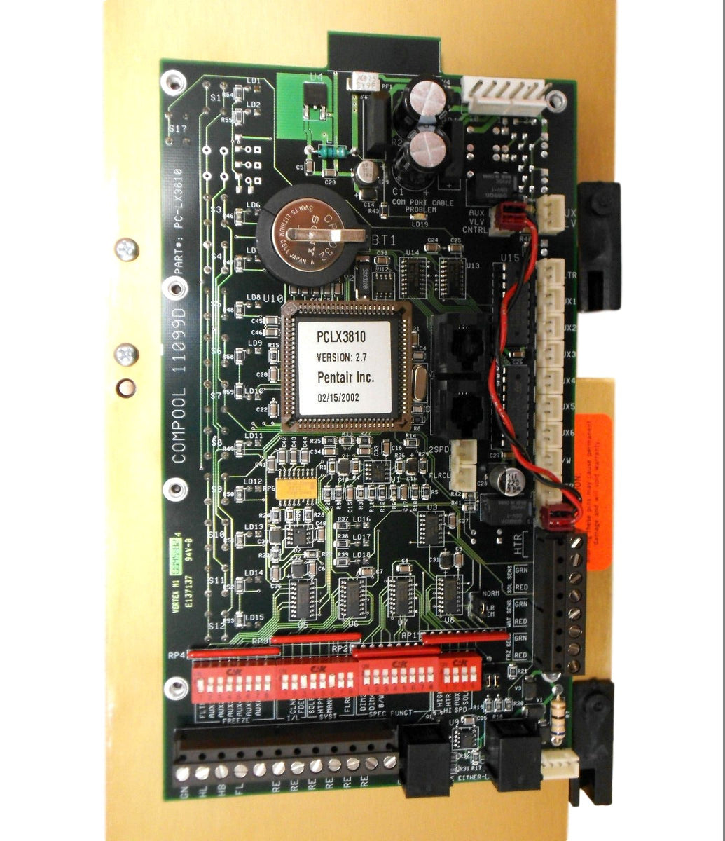 Pentair Compool PCLX3810 PCB LX3810 Power Control Circuit Board & Beze ...