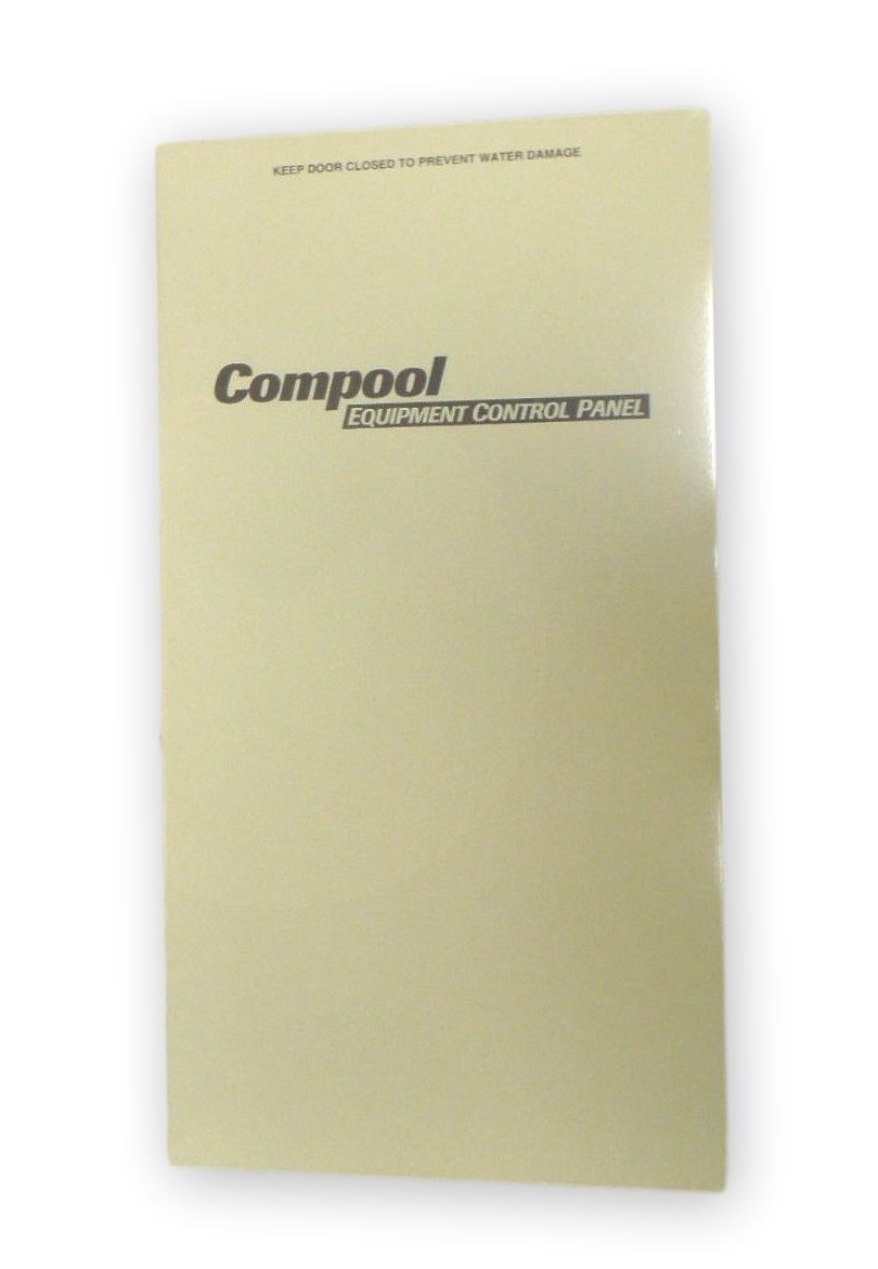 Pentair Compool LX3810 Almond Steel Power Center Door