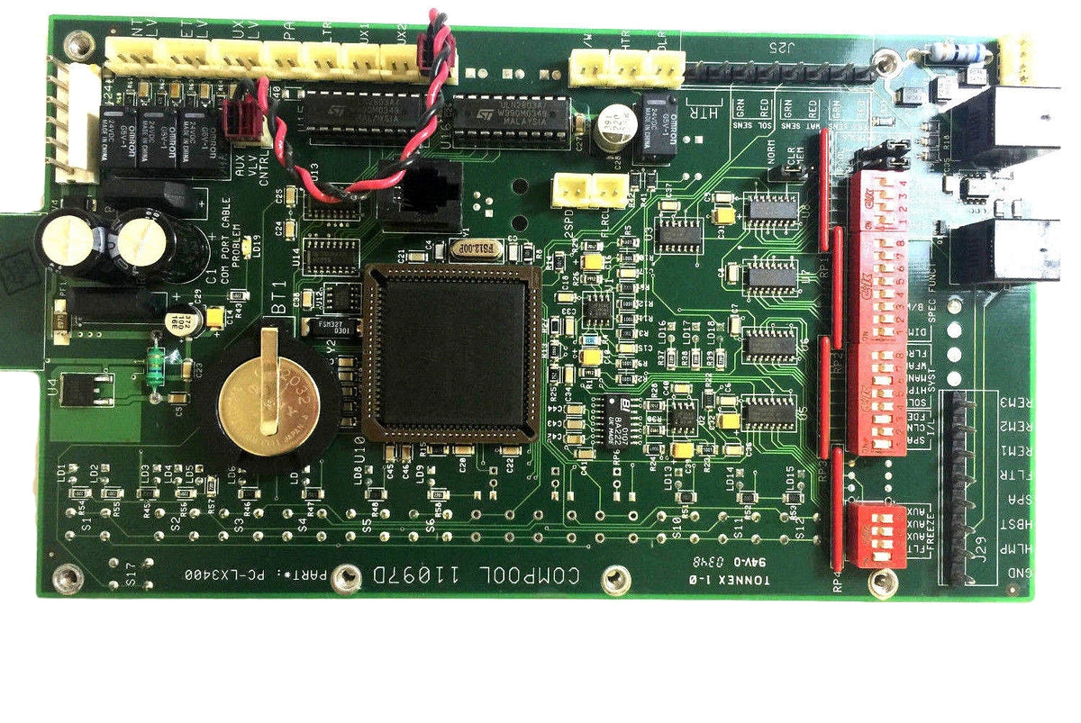 Pentair Compool PCLX3400 PCB Circuit Board Version LX3400 P&S Control ...