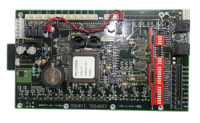 Pentair Compool PCLX3600 Circuit Board PCB PC-LX3600 Version 2.2