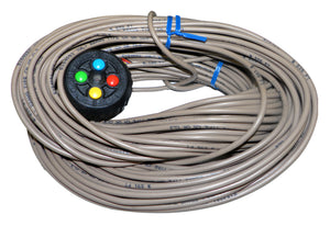 Pentair Compool SS4-100B Spa-Side Remote 4 Button & 4 Function Blk W/ 100ft Cord