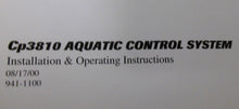 Load image into Gallery viewer, Compool CP3810 Aquatic Control System Original Owners Manual Installation Guide